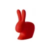 Qeeboo - Rabbit Chair Baby - Red - Qeeboo Chair by Stefano Giovannoni - Furniture - Home - Avvenice