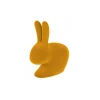 Qeeboo - Rabbit Chair Baby Velvet Finish - Dark Gold - Qeeboo Chair by Stefano Giovannoni - Furniture - Home - Avvenice