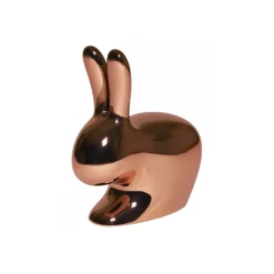 Qeeboo - Rabbit Chair Baby Metal Finish - Copper - Qeeboo Chair by Stefano Giovannoni - Furniture - Home - Avvenice