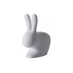 Qeeboo - Rabbit Chair Baby - Grey - Qeeboo Chair by Stefano Giovannoni - Furniture - Home - Avvenice