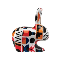 Qeeboo - Rabbit M Edition Oggian White - Qeeboo Decoration by Stefano Giovannoni - Furnishing - Home - Avvenice