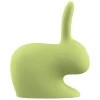 Qeeboo - Rabbit MINI - Set of 5 Pieces - Green - Qeeboo Power Bank by Stefano Giovannoni - Furnishing - Home - Avvenice