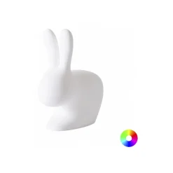 Qeeboo - Rabbit Rechargeable Lamp - White - Qeeboo Free Standing Lamp by Stefano Giovannoni - Lighting - Home - Avvenice