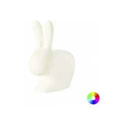 Qeeboo - Rabbit Rechargeable Lamp - White - Qeeboo Free Standing Lamp by Stefano Giovannoni - Lighting - Home - Avvenice