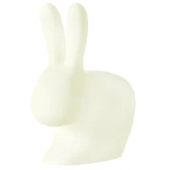Qeeboo - Rabbit Small Lamp with Rechargeable Led - Translucent - Qeeboo Chair by Stefano Giovannoni - Furnishing - Home - Avvenice