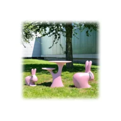 Qeeboo - Rabbit Tree - Black - Qeeboo Table by Stefano Giovannoni - Furniture - Home - Avvenice