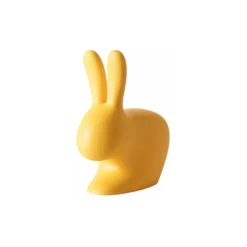 Qeeboo - Rabbit XS Doorstopper - Yellow - Qeeboo by Stefano Giovannoni - Furniture - Home - Avvenice