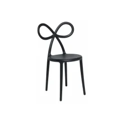 Qeeboo - Ribbon Chair - Black - Qeeboo Chair by Nika Zupanc - Furnishing - Home - Avvenice