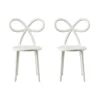 Qeeboo - Ribbon Chair Baby - Set of 2 Pieces - White - Qeeboo Chair by Nika Zupanc - Furnishing - Home - Avvenice