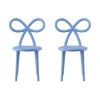 Qeeboo - Ribbon Chair Baby - Set of 2 Pieces - Light Blue - Qeeboo Chair by Nika Zupanc - Furnishing - Home - Avvenice