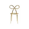 Qeeboo - Ribbon Chair Metal Finish - Gold - Qeeboo Chair by Nika Zupanc - Furnishing - Home - Avvenice