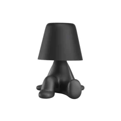 Qeeboo - Sweet Brothers BOB - Black - Qeeboo Lamp by Stefano Giovannoni - Furnishing - Home - Avvenice