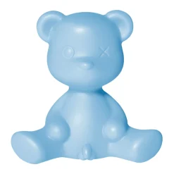 Qeeboo - Teddy Boy Lamp - Light Blue - Qeeboo Table Standing Lamp by Stefano Giovannoni - Lighting - Home - Avvenice