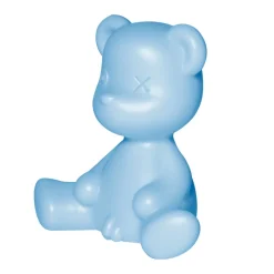 Qeeboo - Teddy Boy Lamp - Light Blue - Qeeboo Table Standing Lamp by Stefano Giovannoni - Lighting - Home - Avvenice