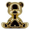 Qeeboo - Teddy Boy Lamp Metal Finish - Gold - Qeeboo Table Standing Lamp by Stefano Giovannoni - Lighting - Home - Avvenice