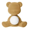 Qeeboo - Teddy Girl Rechargeable Lamp Velvet Finish - Arena - Standing Lamp by Stefano Giovannoni - Lighting - Home - Avvenice
