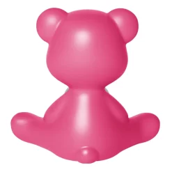 Qeeboo - Teddy Girl Rechargeable Lamp - Fuxia - Qeeboo Table Standing Lamp by Stefano Giovannoni - Lighting - Home - Avvenice