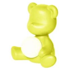 Qeeboo - Teddy Girl Rechargeable Lamp - Lime - Qeeboo Table Standing Lamp by Stefano Giovannoni - Lighting - Home - Avvenice