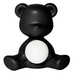 Qeeboo - Teddy Girl Rechargeable Lamp - Black - Qeeboo Table Standing Lamp by Stefano Giovannoni - Lighting - Home - Avvenice