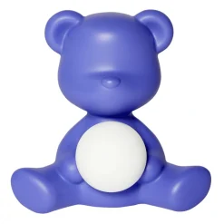 Qeeboo - Teddy Girl Rechargeable Lamp - Violet - Qeeboo Table Standing Lamp by Stefano Giovannoni - Lighting - Home - Avvenice