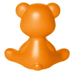Qeeboo - Teddy Girl Rechargeable Lamp - Orange - Qeeboo Table Standing Lamp by Stefano Giovannoni - Lighting - Home - Avvenice