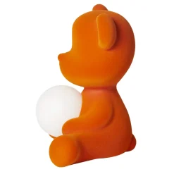 Qeeboo - Teddy Girl Rechargeable Lamp Velvet Finish - Orange - Standing Lamp by Stefano Giovannoni - Lighting - Home - Avvenice