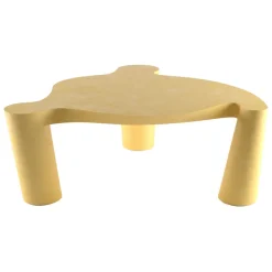 Qeeboo - Three Legs and a Table - Yellow - Qeeboo Table by Ron Arad - Furnishing - Home - Avvenice