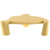 Qeeboo - Three Legs and a Coffe Table - Yellow - Qeeboo Table by Ron Arad - Furnishing - Home - Avvenice