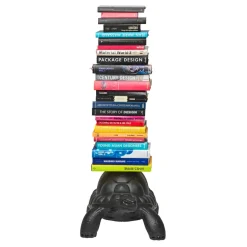 Qeeboo - Turtle Carry Bookcase - Black - Qeeboo Bookcase by Marcantonio - Furnishing - Home - Avvenice