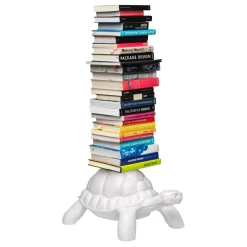 Qeeboo - Turtle Carry Bookcase - White - Qeeboo Bookcase by Marcantonio - Furnishing - Home - Avvenice