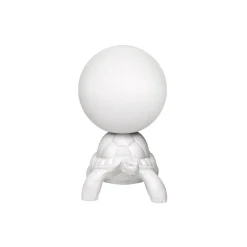 Qeeboo - Turtle Carry Lamp - White - Qeeboo Lamp by Marcantonio - Lighting - Home - Avvenice