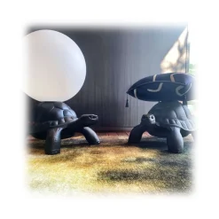 Qeeboo - Turtle Carry Lamp - White - Qeeboo Lamp by Marcantonio - Lighting - Home - Avvenice