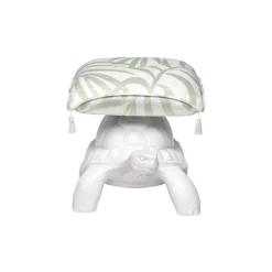 Qeeboo - Turtle Carry Pouf - White - Qeeboo Pouf by Marcantonio - Furnishing - Home - Avvenice