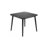 Qeeboo - X Table 90 - Black - Qeeboo Table by Nika Zupanc - Furnishing - Home - Avvenice