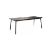 Qeeboo - X Table Extendible - Black - Qeeboo Table by Nika Zupanc - Furnishing - Home - Avvenice