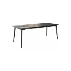 Qeeboo - X Table Extendible - Black - Qeeboo Table by Nika Zupanc - Furnishing - Home - Avvenice