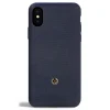 Revested Milano - Bird's Eye - Blu di Prussia - iPhone XS Max Case - Apple - Artisan Wool Cover - Avvenice