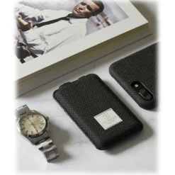 Revested Milano - Bird's Eye - Power Bank - 4000 mAh - iPhone - Apple - Samsung - Artisan Fabric Cover - Avvenice