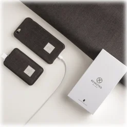 Revested Milano - Bird's Eye - Power Bank - 4000 mAh - iPhone - Apple - Samsung - Artisan Fabric Cover - Avvenice