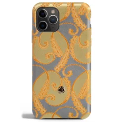 Revested Milano - Gold of Florence - iPhone 11 Pro Max Case - Apple - Artisan Silk Cover - Avvenice
