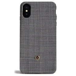 Revested Milano - Houndstooth - iPhone X / XS Case - Apple - Artisan Wool Cover - Avvenice
