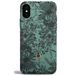 Revested Milano - Jardin - Sage - iPhone XS Max Case - Apple - Artisan Silk Cover - Avvenice