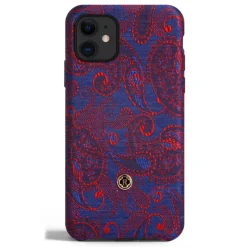 Revested Milano - Paisley - iPhone 11 Case - Apple - Artisan Silk Cover - Avvenice