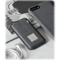 Revested Milano - Prince of Wales - Power Bank - 4000 mAh - iPhone - Apple - Samsung - Artisan Fabric Cover - Avvenice