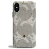 Revested Milano - Silver of Florence - iPhone X / XS Case - Apple - Artisan Silk Cover - Avvenice