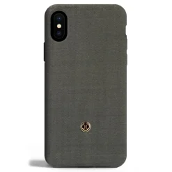 Revested Milano - Titanium - iPhone X / XS Case - Apple - Artisan Wool Cover - Avvenice