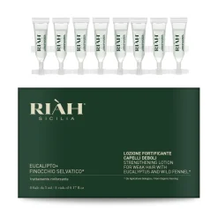 Riàh Sicilia - Fortifying Lotion for Weak Hair - Eucalyptus + Wild Fennel from Organic Farming - Made in Sicily Italy - Avvenice