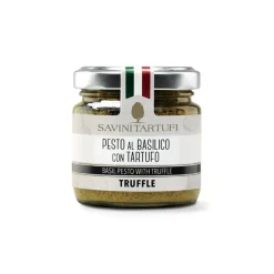 Savini Tartufi - Basil Pesto with Truffle - Tricolor Line - Truffle Excellence - 90 g - Avvenice