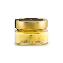 Savini Tartufi - Butter Based Dressing with White and Bianchetto Truffles - Collection Line - Truffle Excellence - 100 g - Avvenice