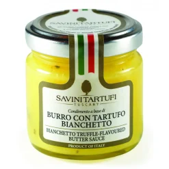 Savini Tartufi - Butter Condiment Based with Bianchetto Truffle - Tricolor Line - Truffle Excellence - 80 g - Avvenice